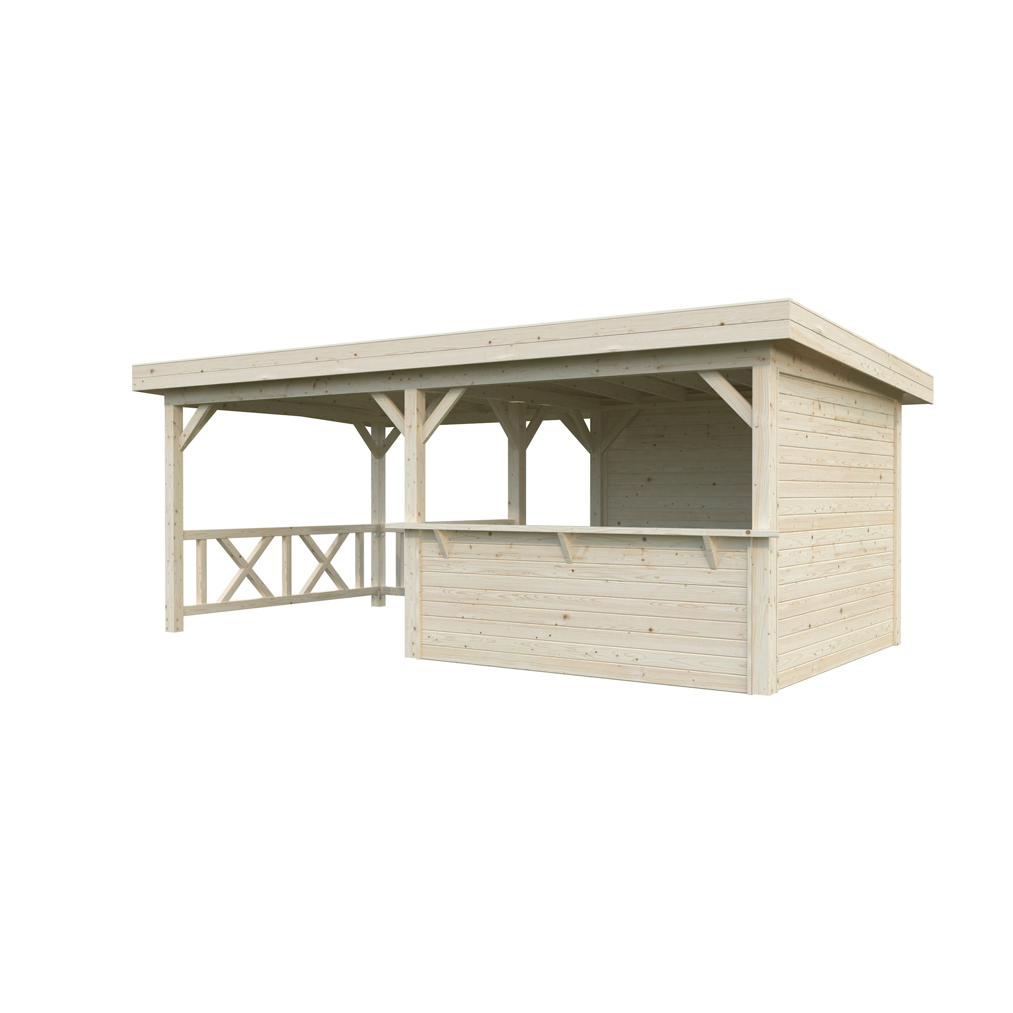 Paviljong Palmako Lenna 16,6 m2 Set 310