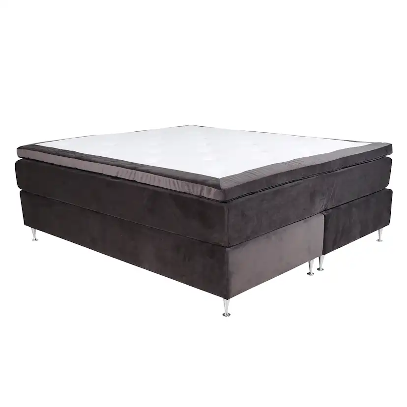 Kontinentalsäng Venture Home Furufal i Sammet