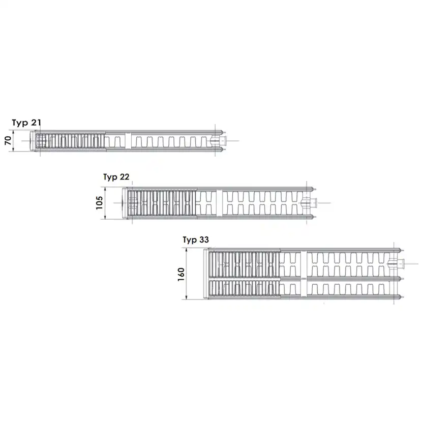 Vattenburet Element Watt Heating Standard