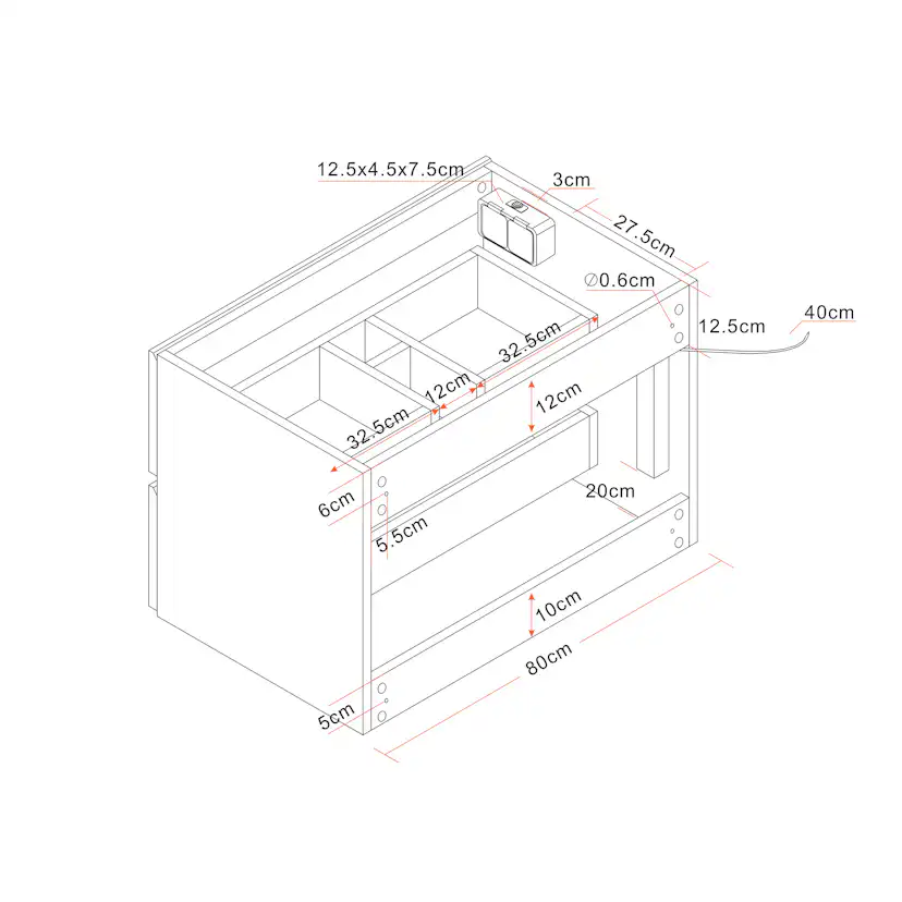 Möbelpaket Bathlife Eufori med Spegel