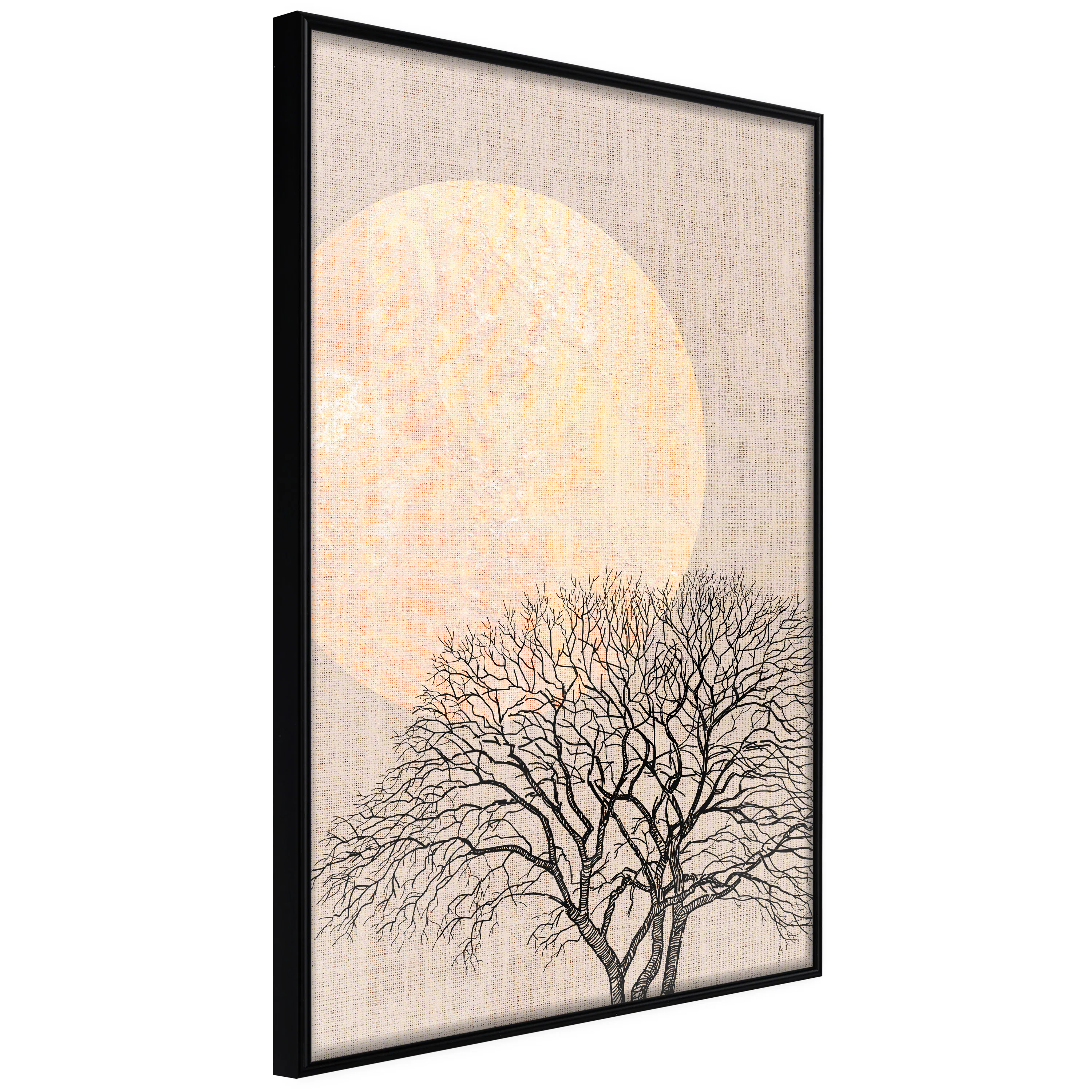 Poster Artgeist Affisch Morning Full Moon