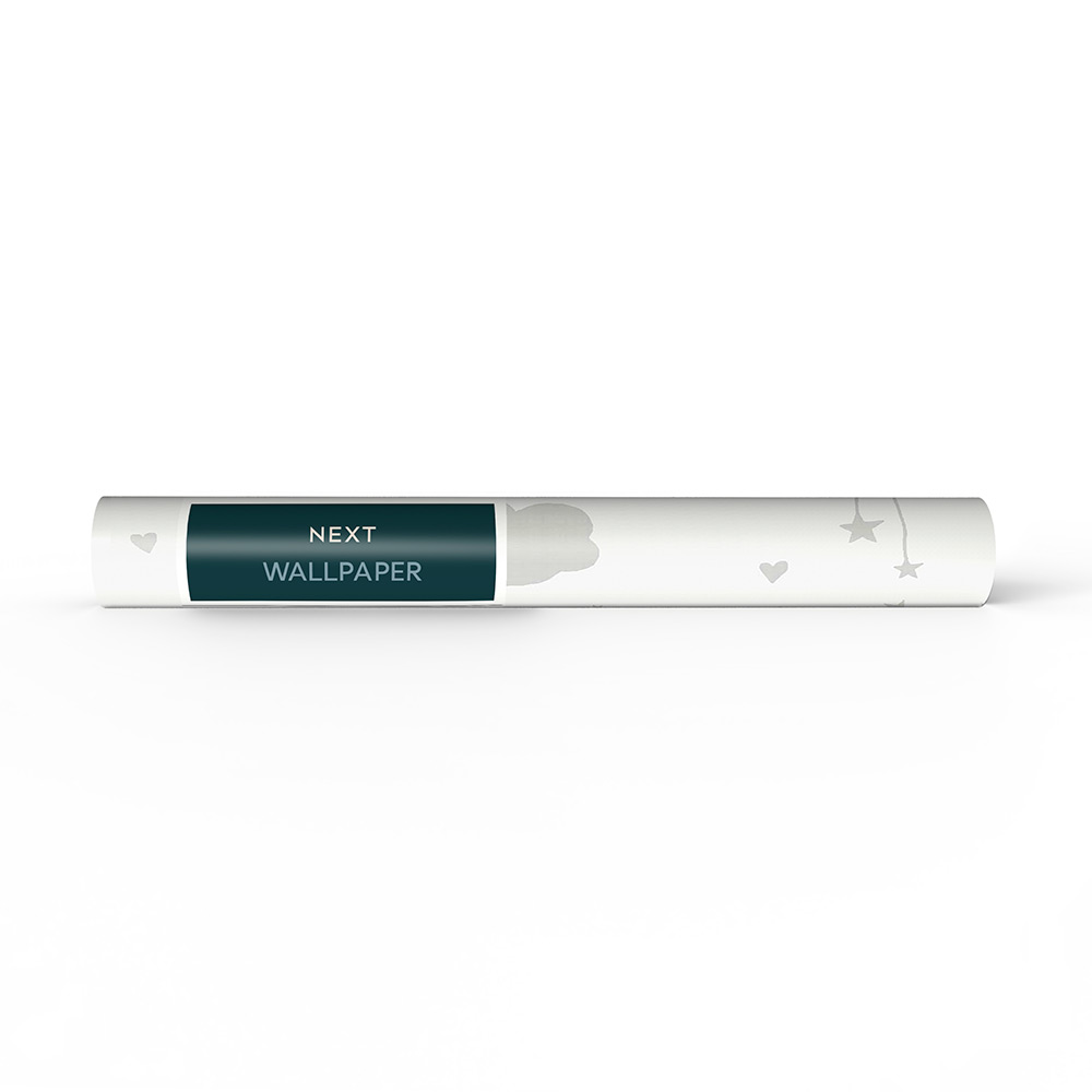 Tapet NEXT Moon & Stars Grey