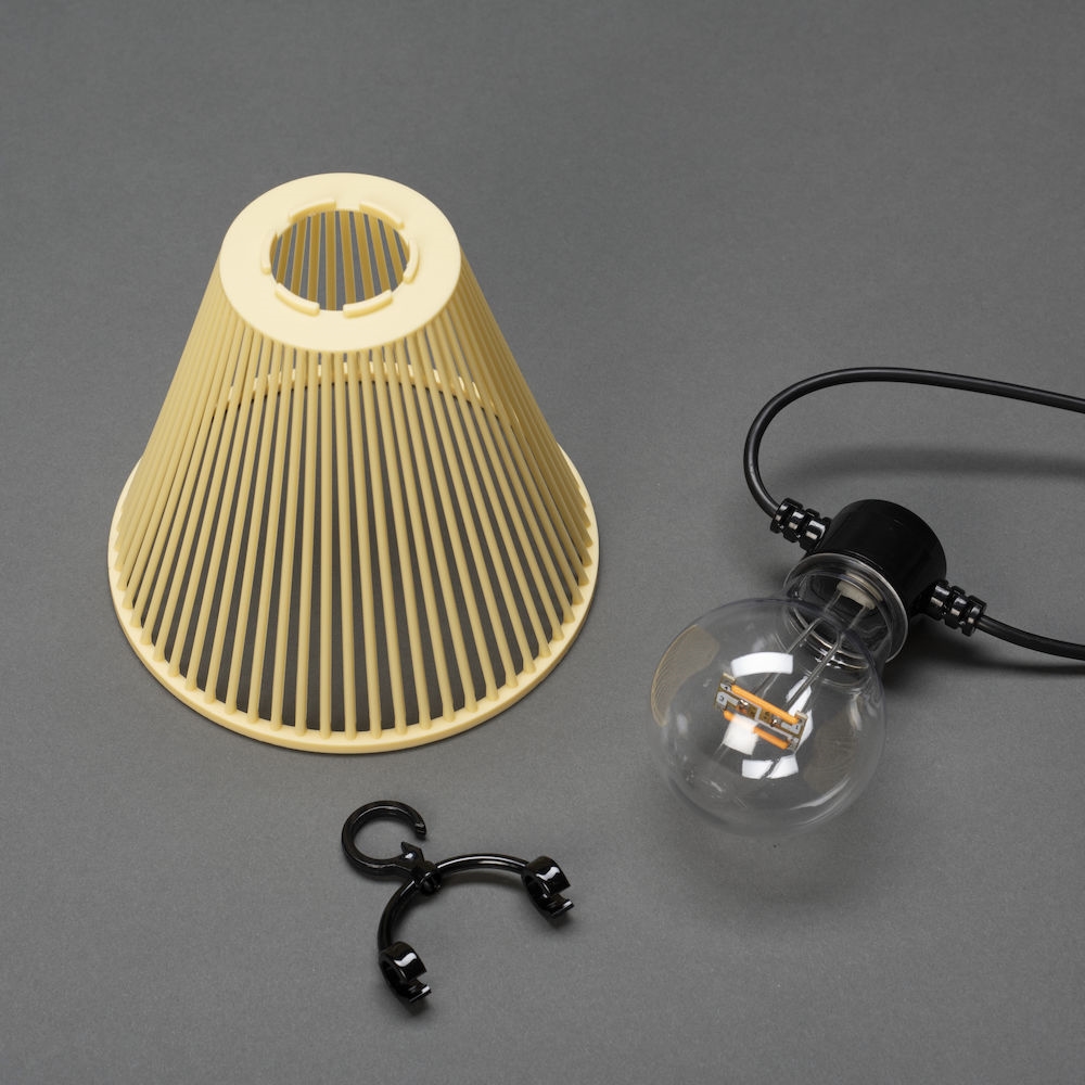 Startset Gnosjö Konstsmide Ljusslinga E27 10 Amber LED