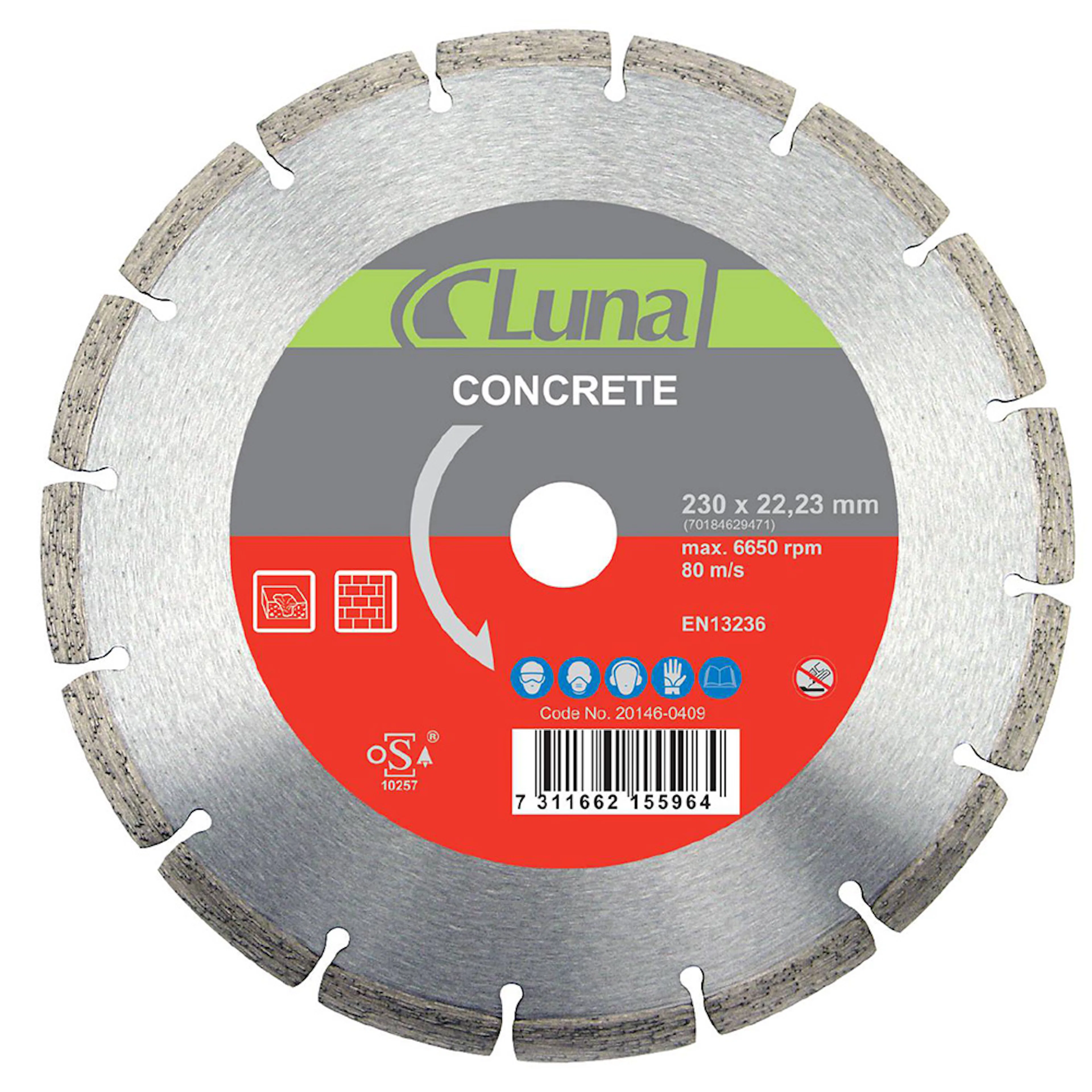 DIAMANTKLINGA 230x2,5x22 CON 230x2,5x22