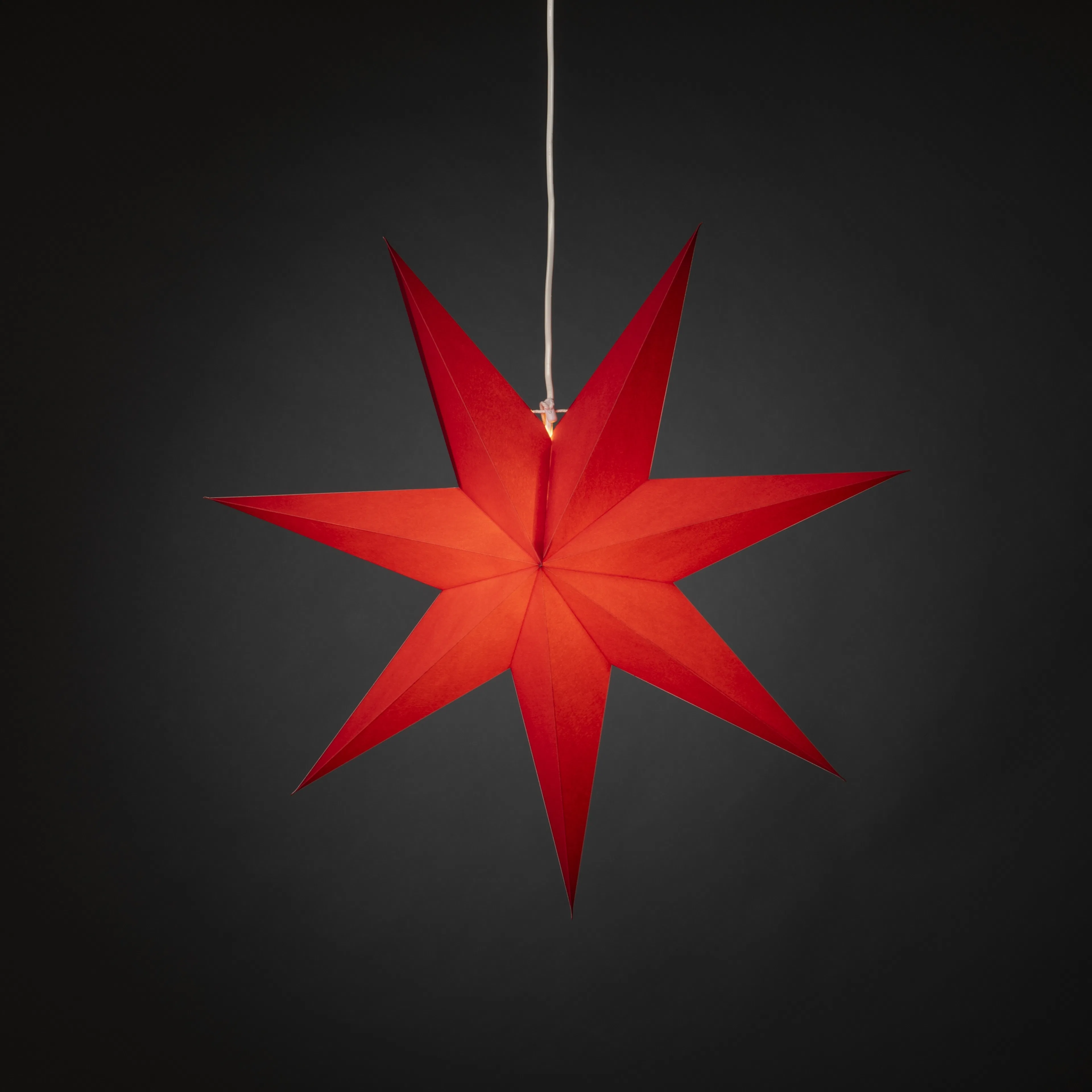 Adventsstjärna Gnosjö Konstsmide Röd 60 cm