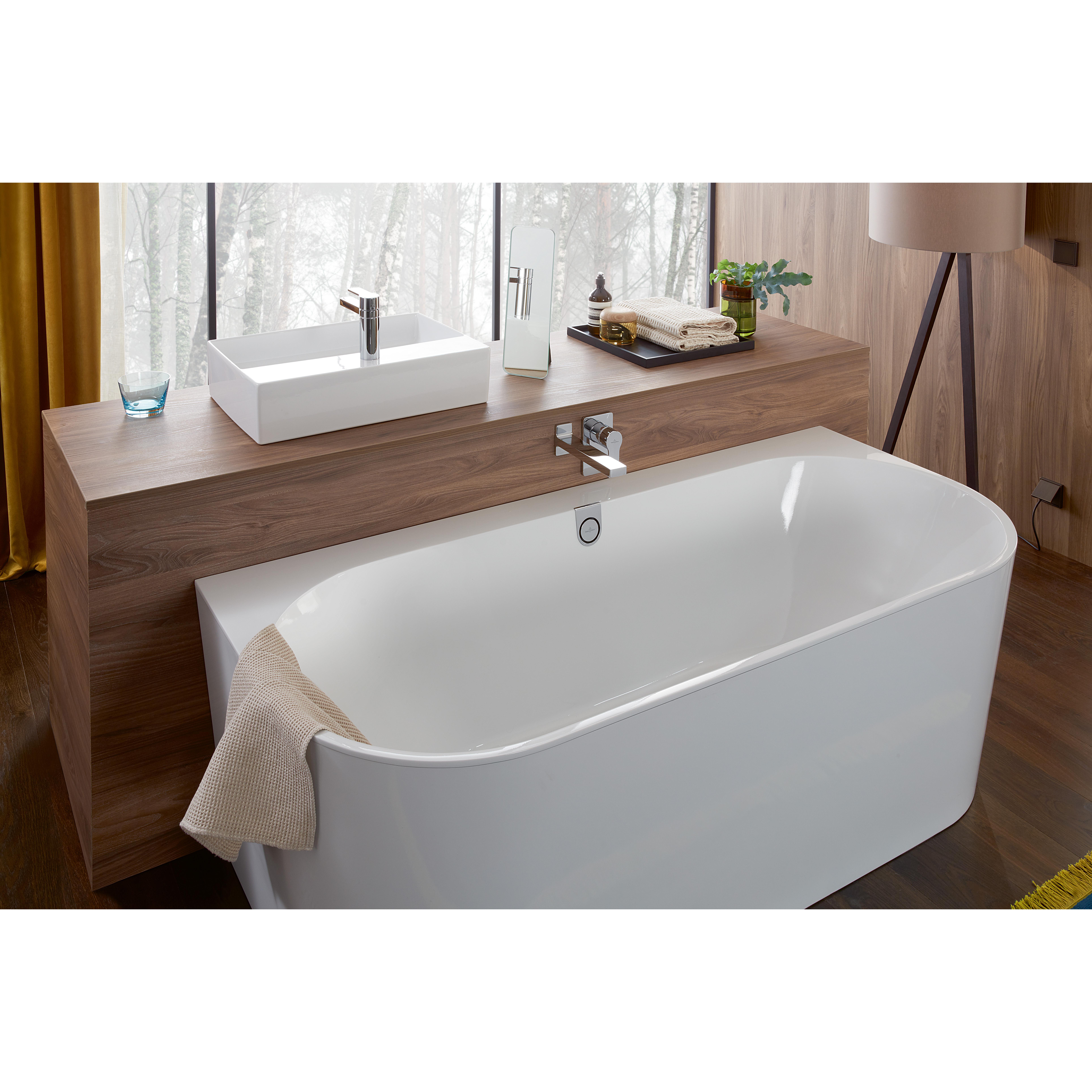 Badkar Villeroy & Boch Oberon 2.0 Mot Vägg