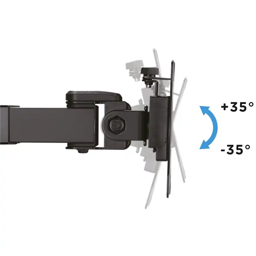 Monitorarm LogiLink Dubbel 17-32 tum 380 mm