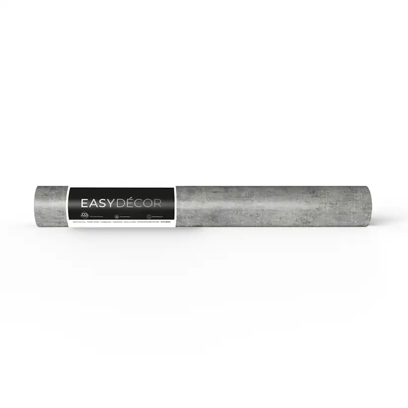Tapet Easy Decor Betong Metallic Silver 121124