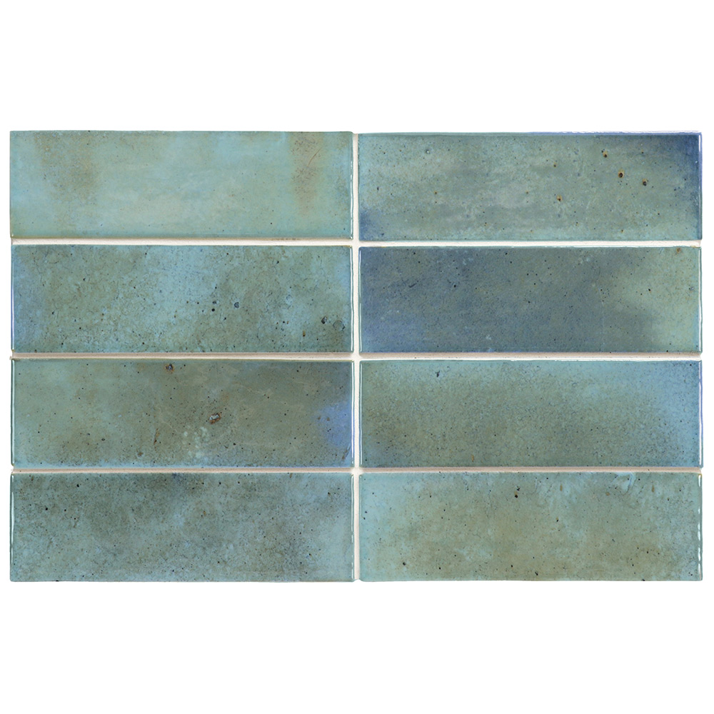 Kakel Lhådös Hanoi Sky Blue 6,5x20 cm