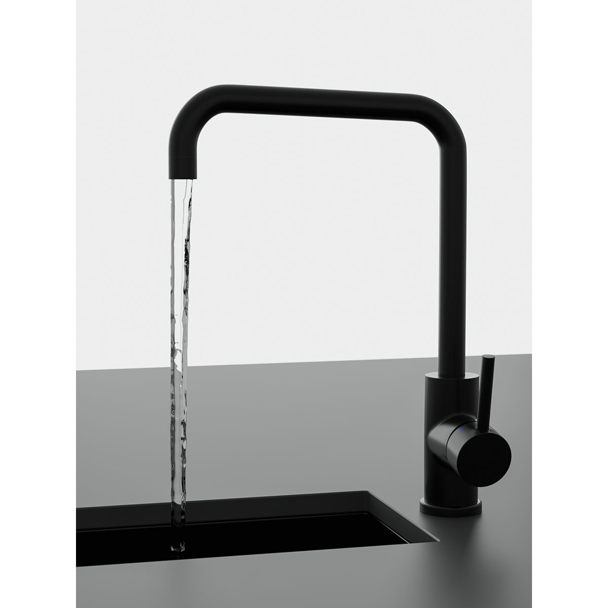 Köksblandare Scandtap Steel Square Rostfritt Stål