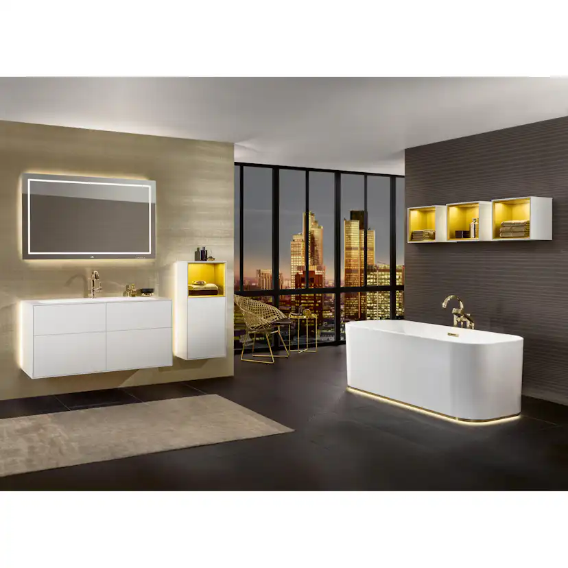 Badrumshylla Villeroy & Boch Finion 42 cm med Belysning