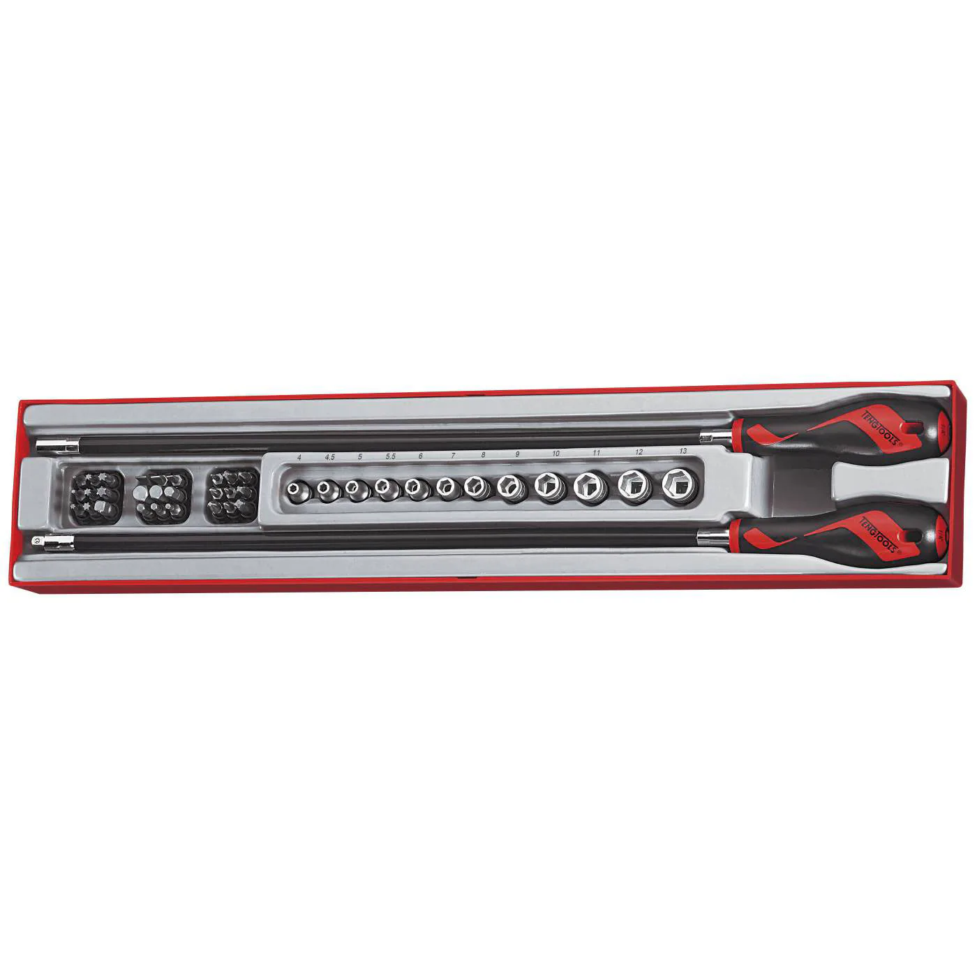 Skruvmejselhandtagssats 41 delar Teng Tools TTXMD41N