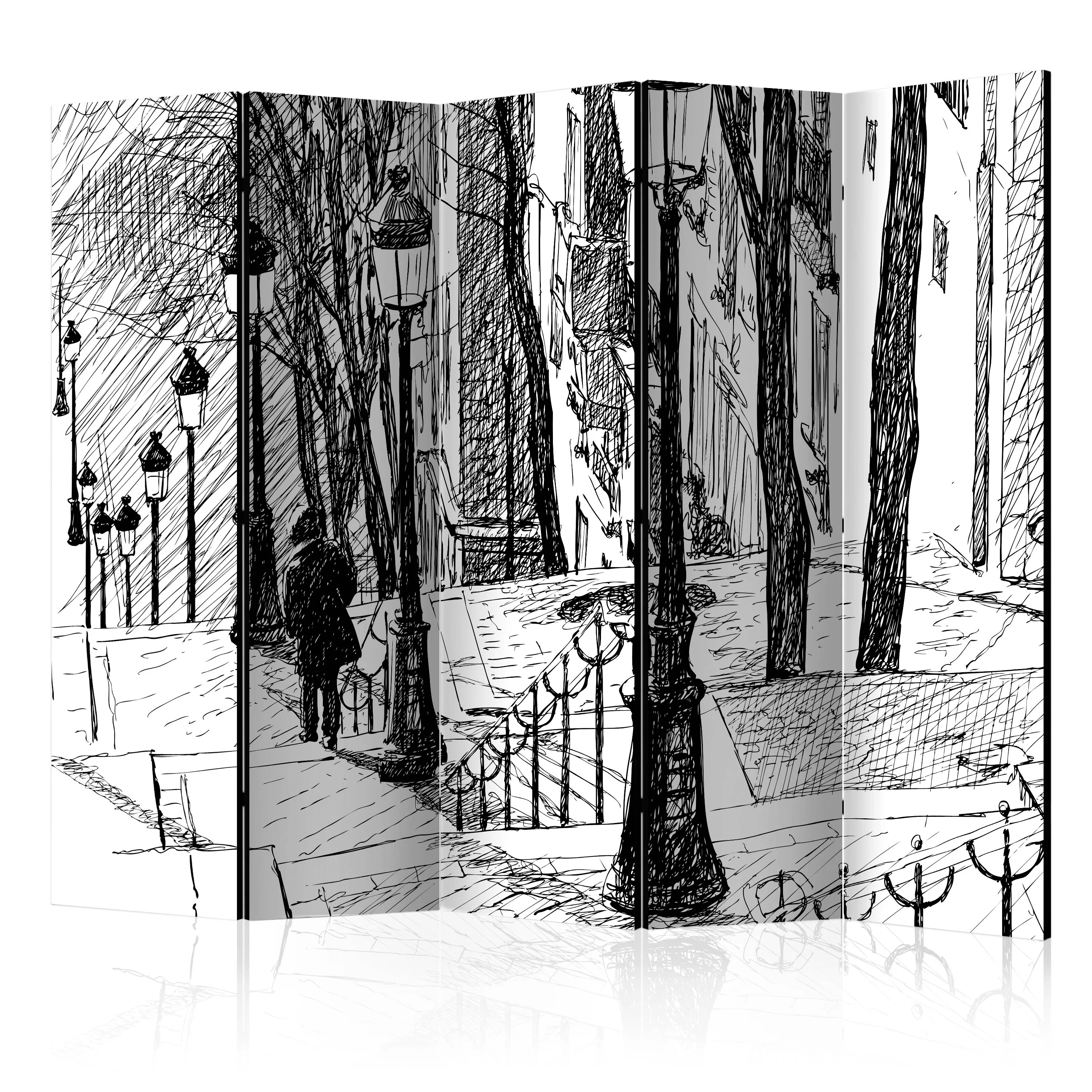 Rumsavdelare Arkiio Stairs Montmartre II 225x172 cm