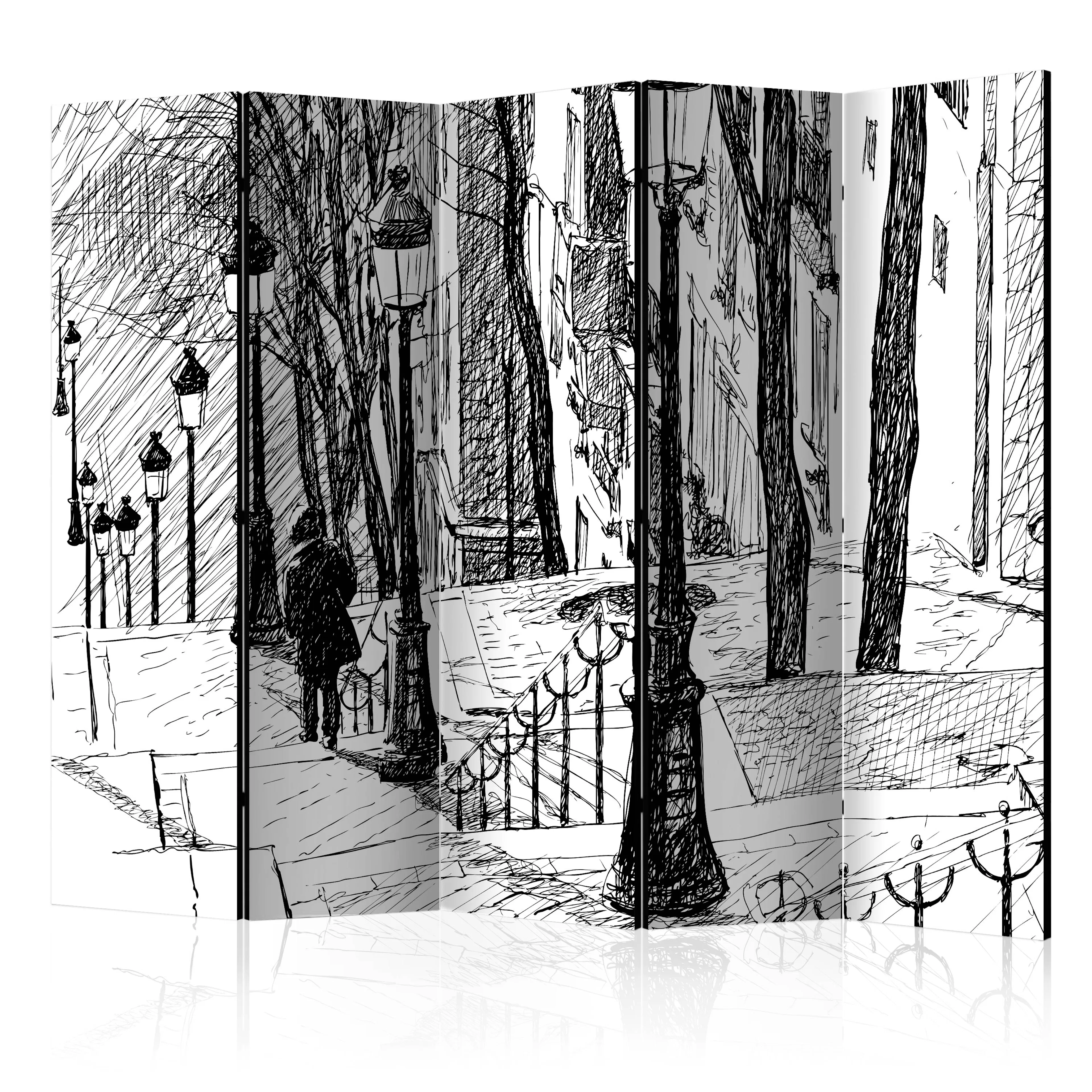 Rumsavdelare Arkiio Stairs Montmartre II 225x172 cm