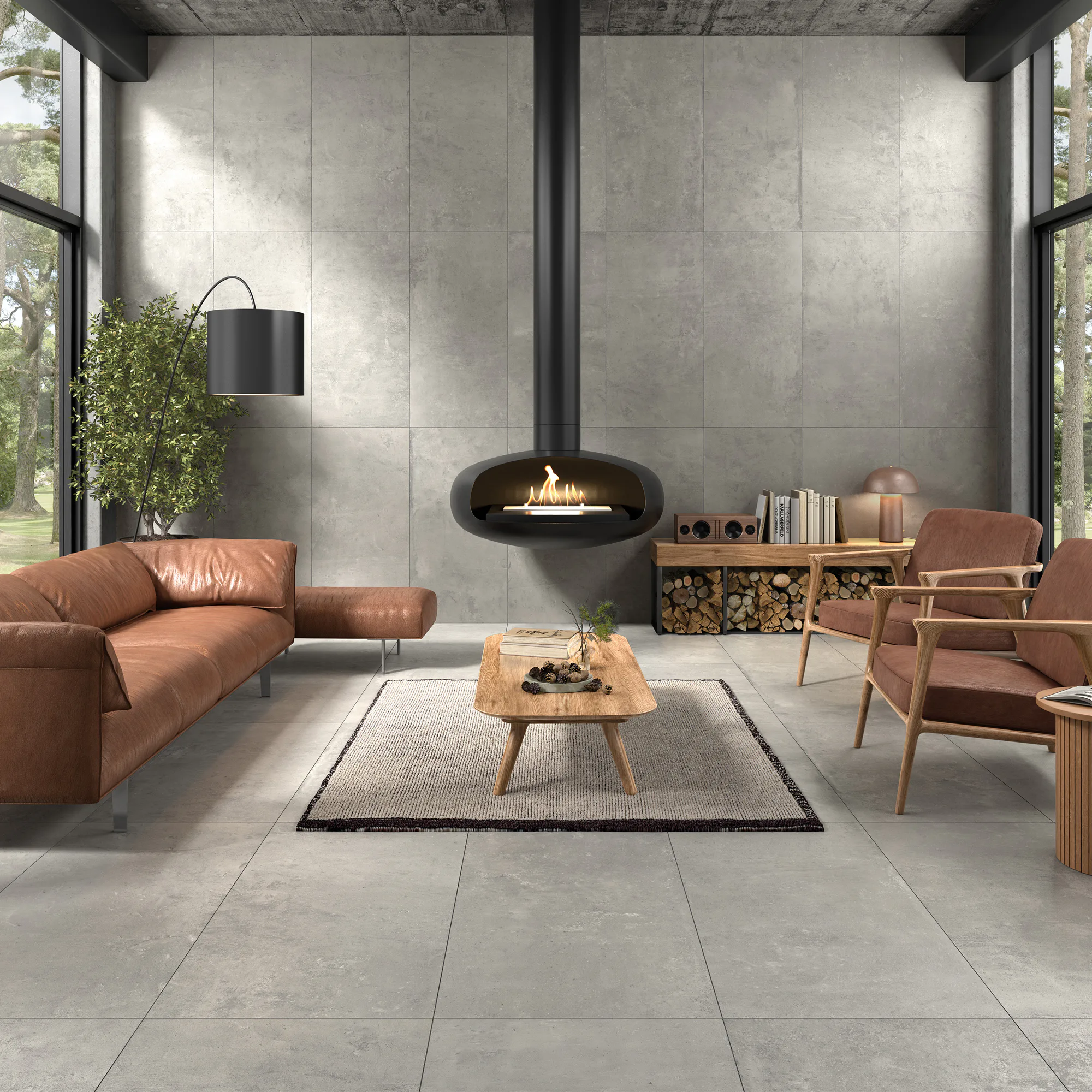 Klinker Aleluia Ceramics New Concrete Grey 60x60 cm