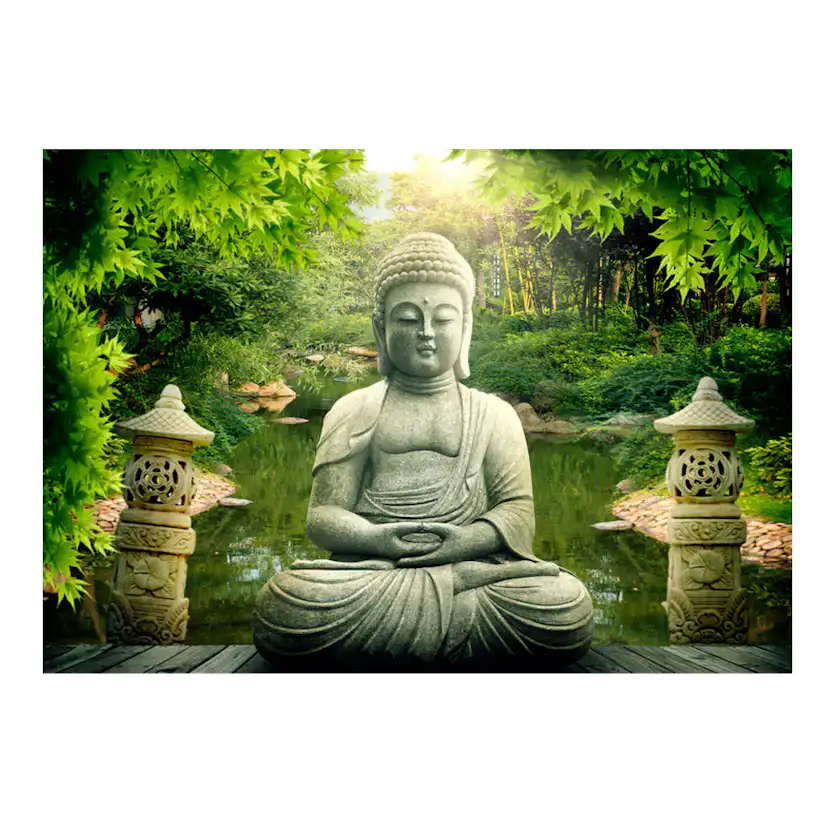 Fototapet Arkiio Buddha's Garden 450x315 cm