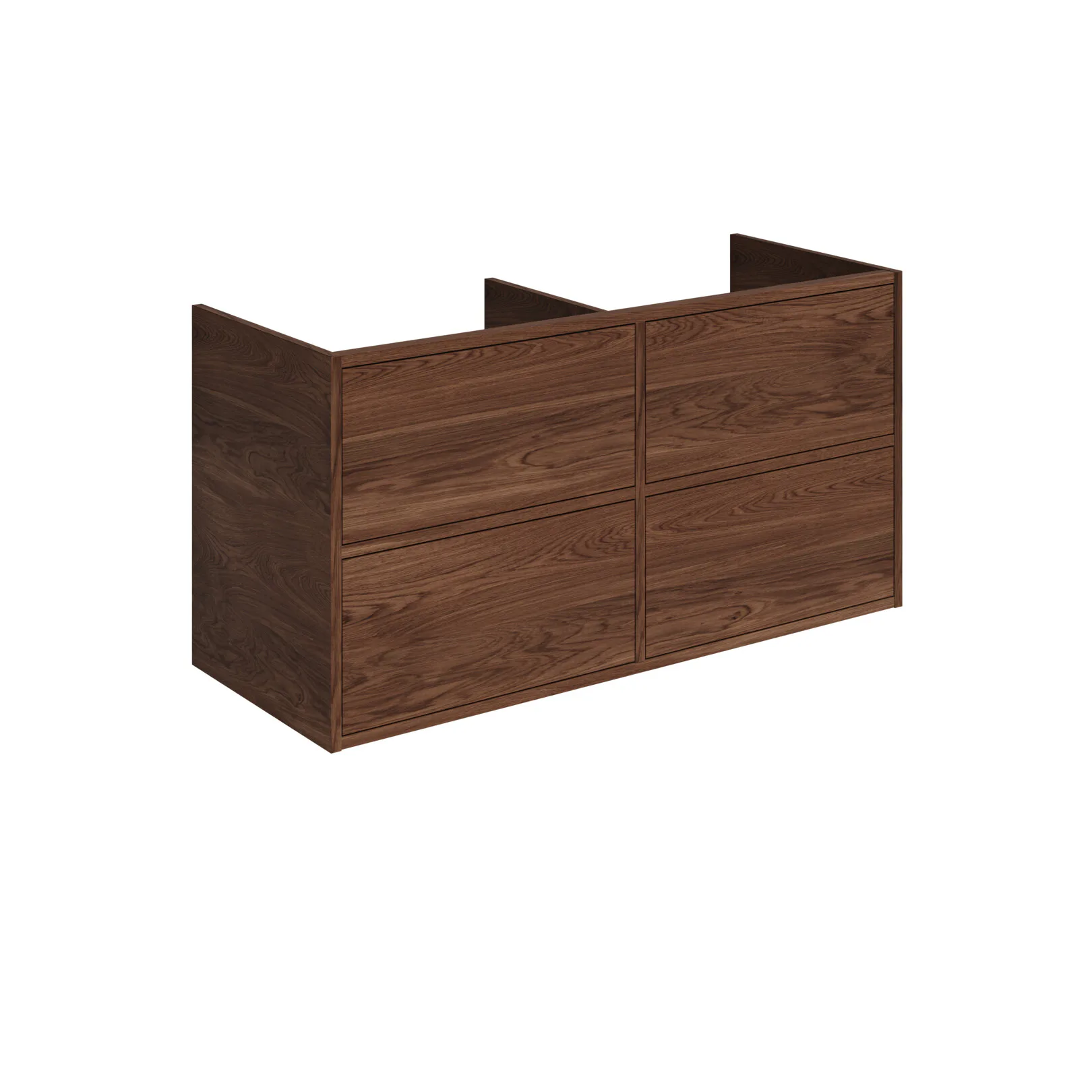 Tvättställskåp Gustavsberg Ducentic Dubbel 120 cm med 4 Lådor