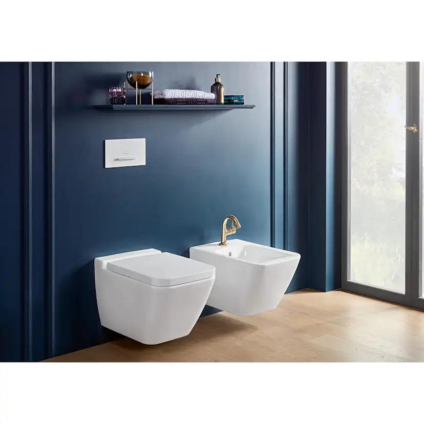Vägghängd toalett Villeroy & Boch Finion 4664R0R1 Vit Alpin med Ceramic Plus