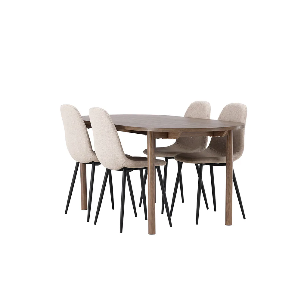 Matgrupp Venture Home Andy med 4 Polar Stolar