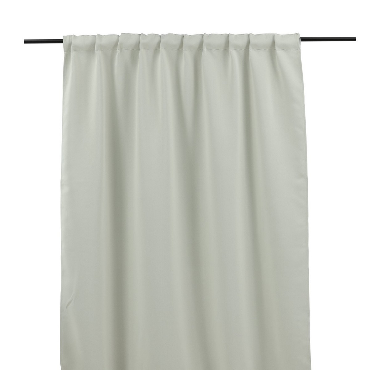 Evelyn Curtain Polyester blackout - Offwhite - 135*240 - Mul Ljusgrå