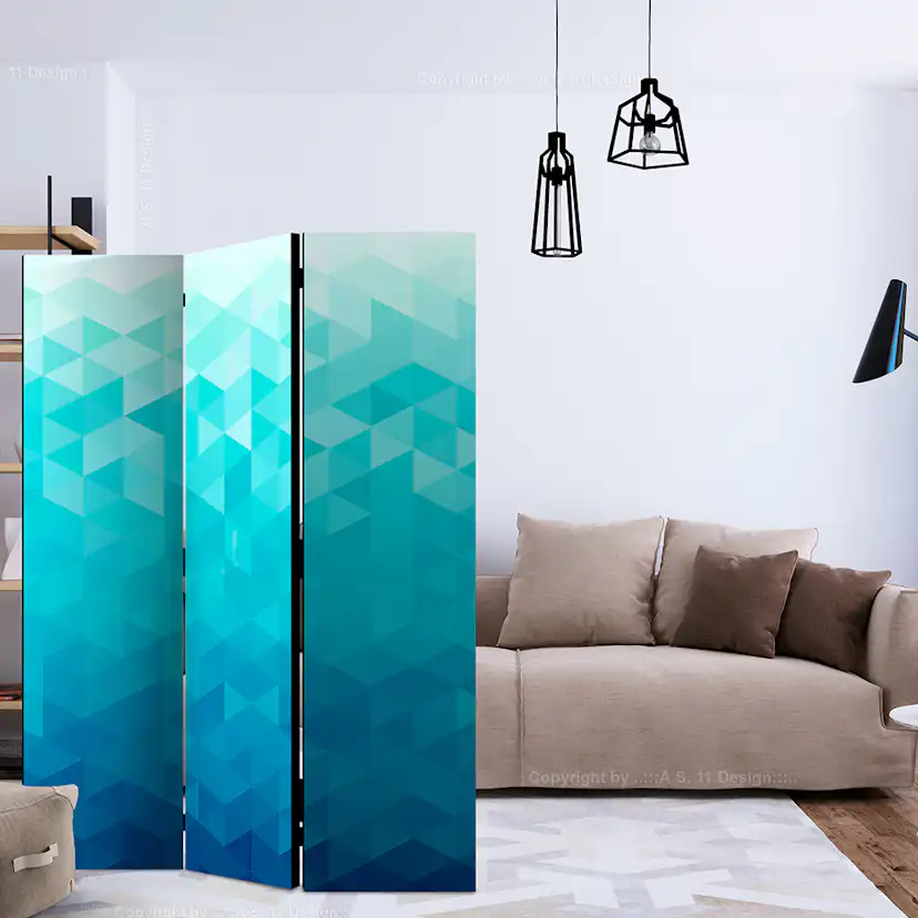 Rumsavdelare Arkiio Azure Pixel 135x172 cm