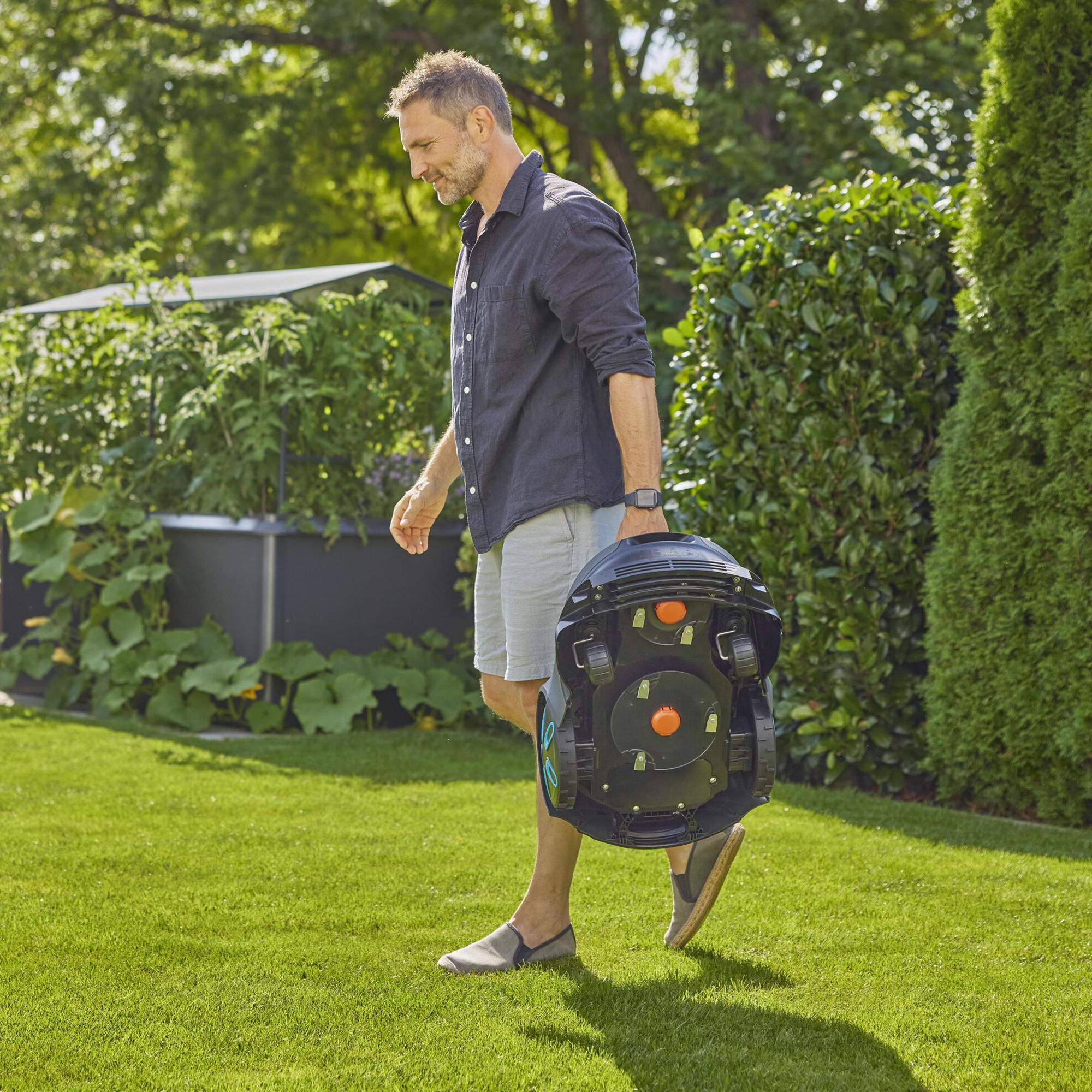 Robotgräsklippare Gardena Smart Sileno Max 1200