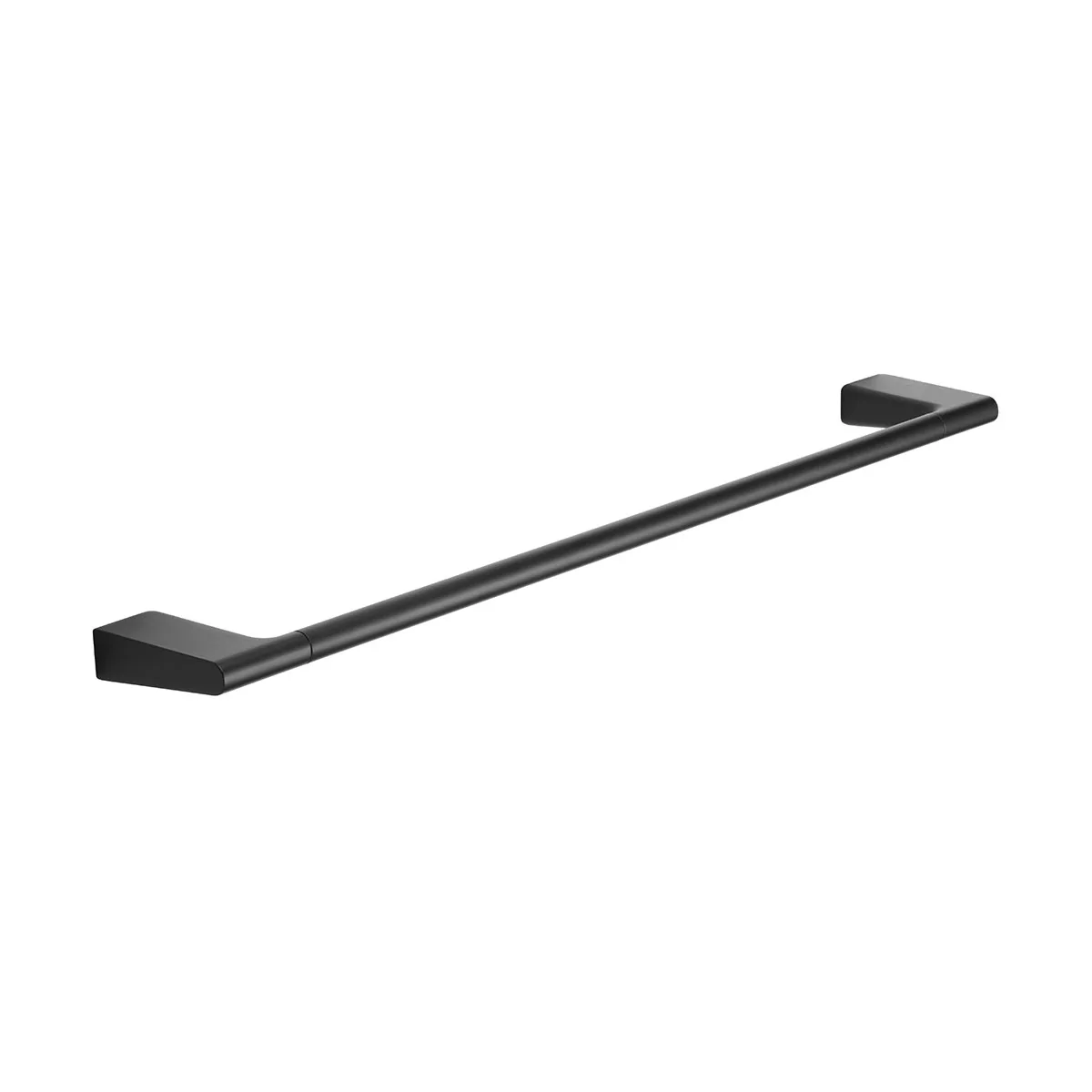 Handduksstång 610 mm matt svart enkel Matt svart