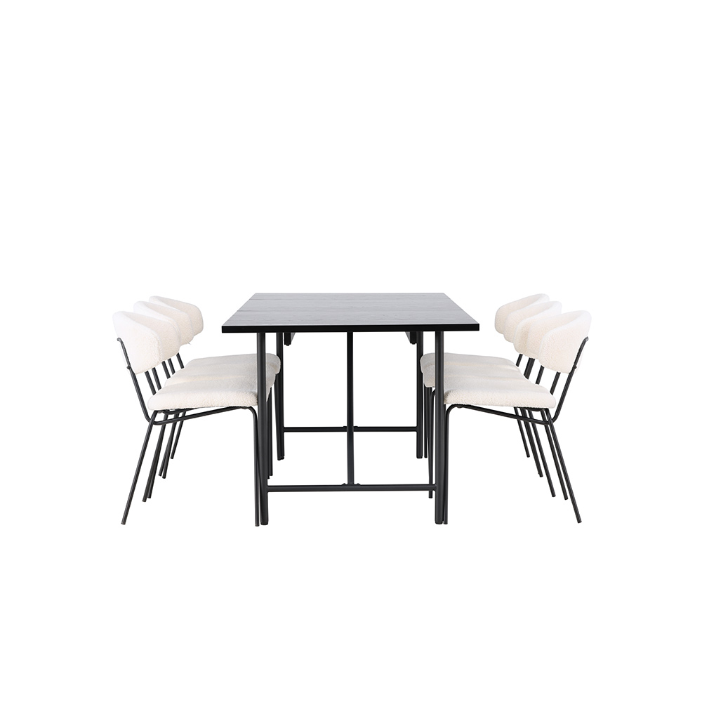 Matgrupp Venture Home Astrid med 6 Chico Stolar