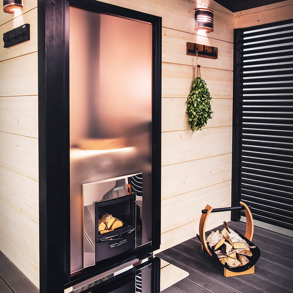 Bastulampa Harvia Trä