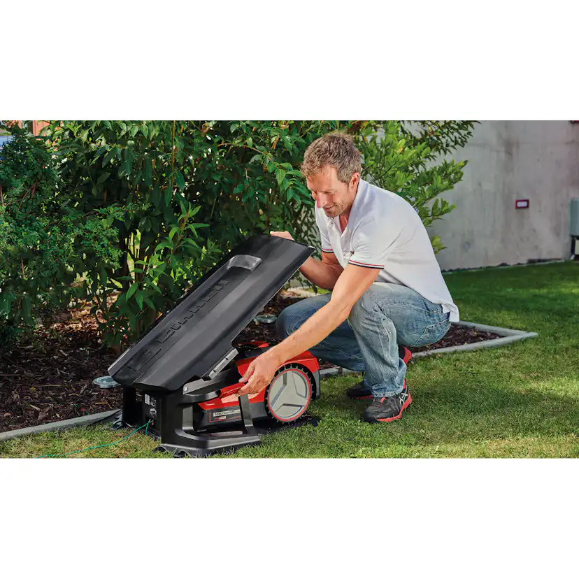 Garage Einhell Till Robotgräsklippare
