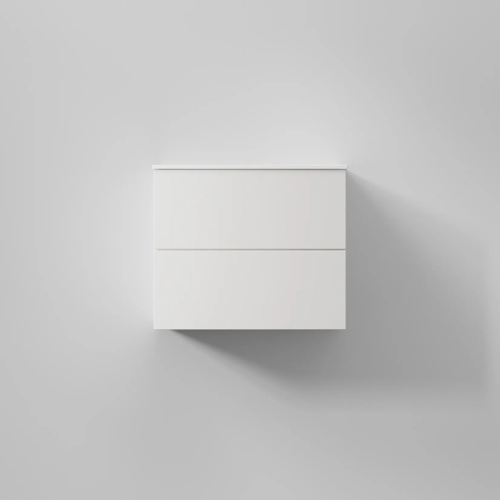 Kommod Core Solid 60 Pure White, 2 Lådor Pure White, 600x454x500 mm