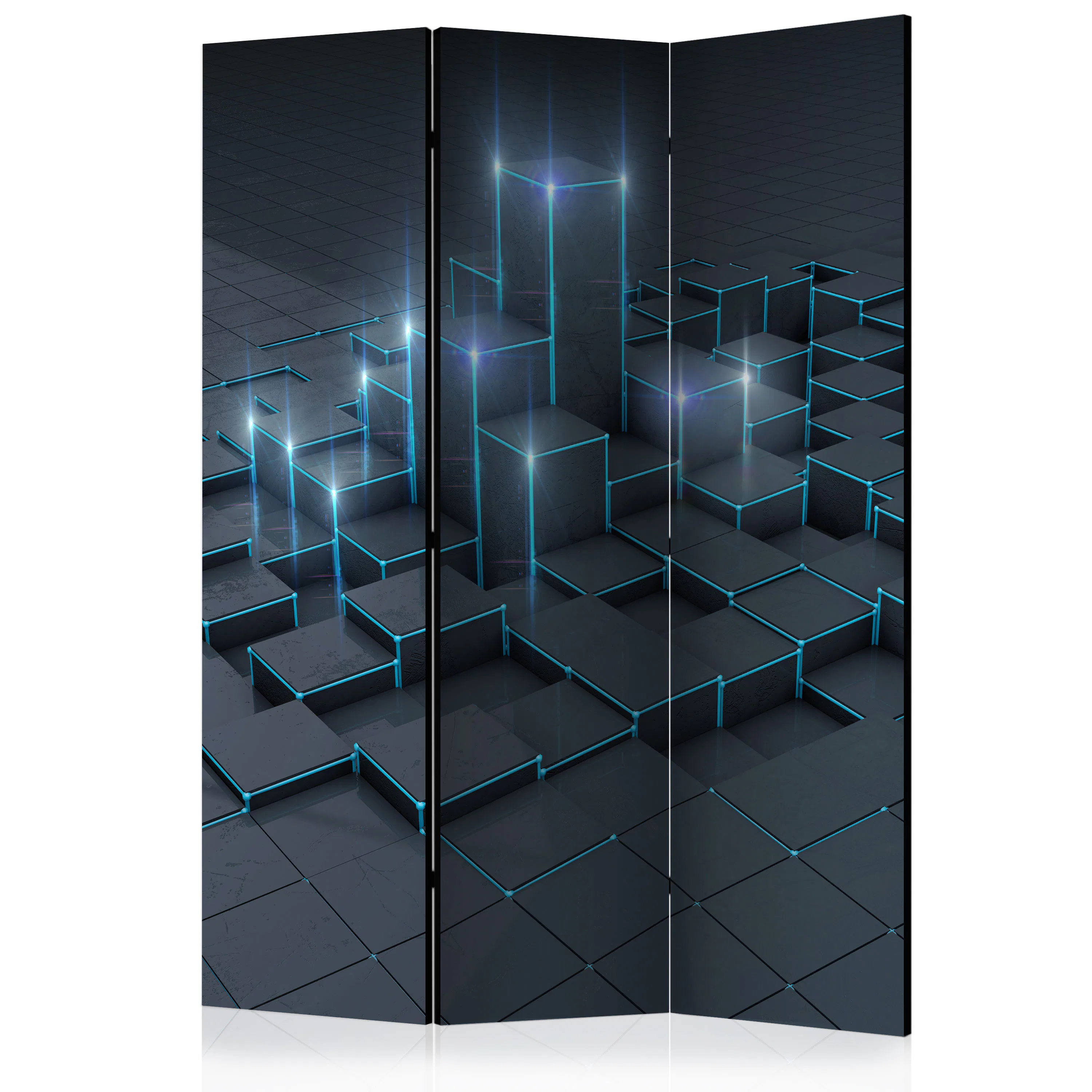 Rumsavdelare Arkiio Black City 135x172 cm