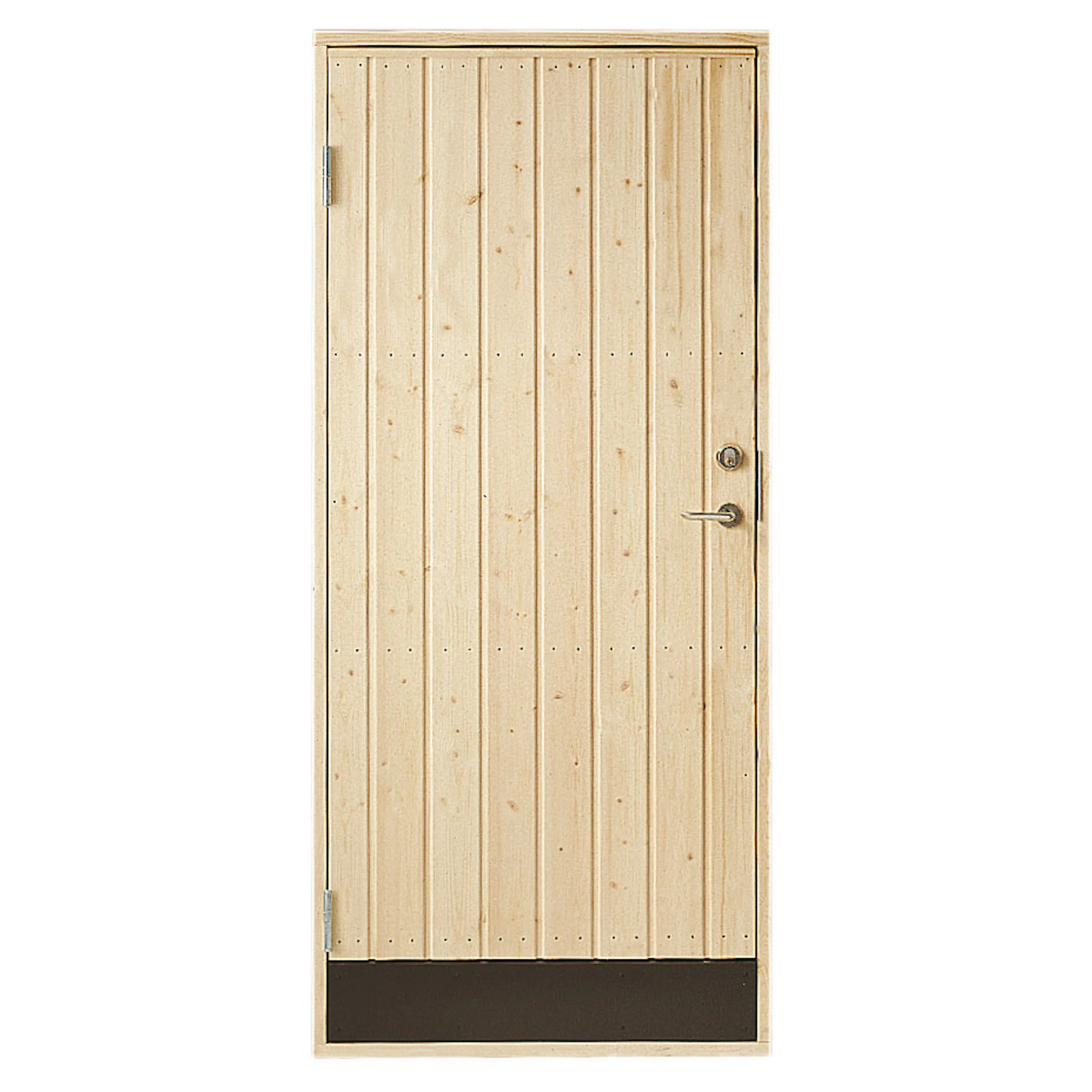 Dörr 10 08x19 R-V Rak,vänster BxH: 80x190 cm, Vänster