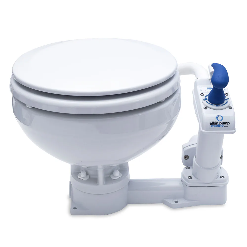 Marin Toalett Albin Group Marine Manuell Compact