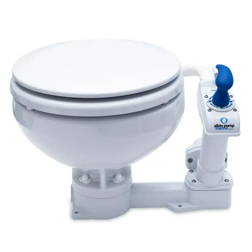 Marin Toalett Albin Group Marine Manuell Compact