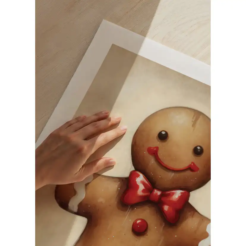 Poster Gallerix Happy Gingerbread Man