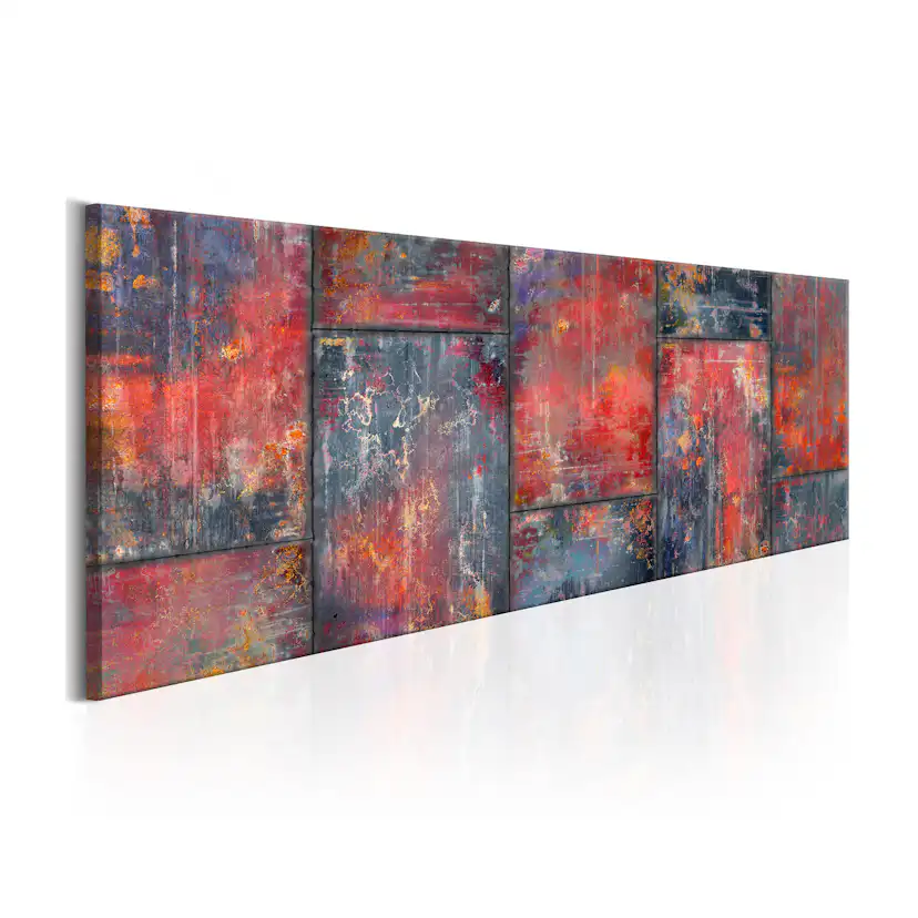 Tavla Arkiio Metal Mosaic Red