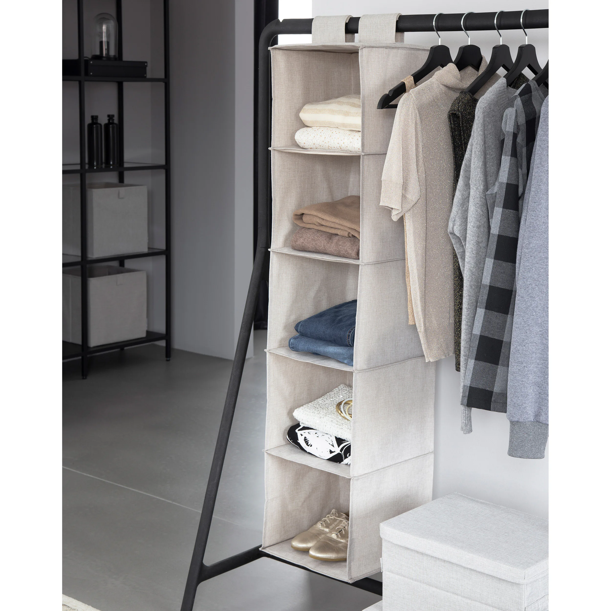 Garderobsförvaring Bigso Box of Sweden Hanging Closet Organizer
