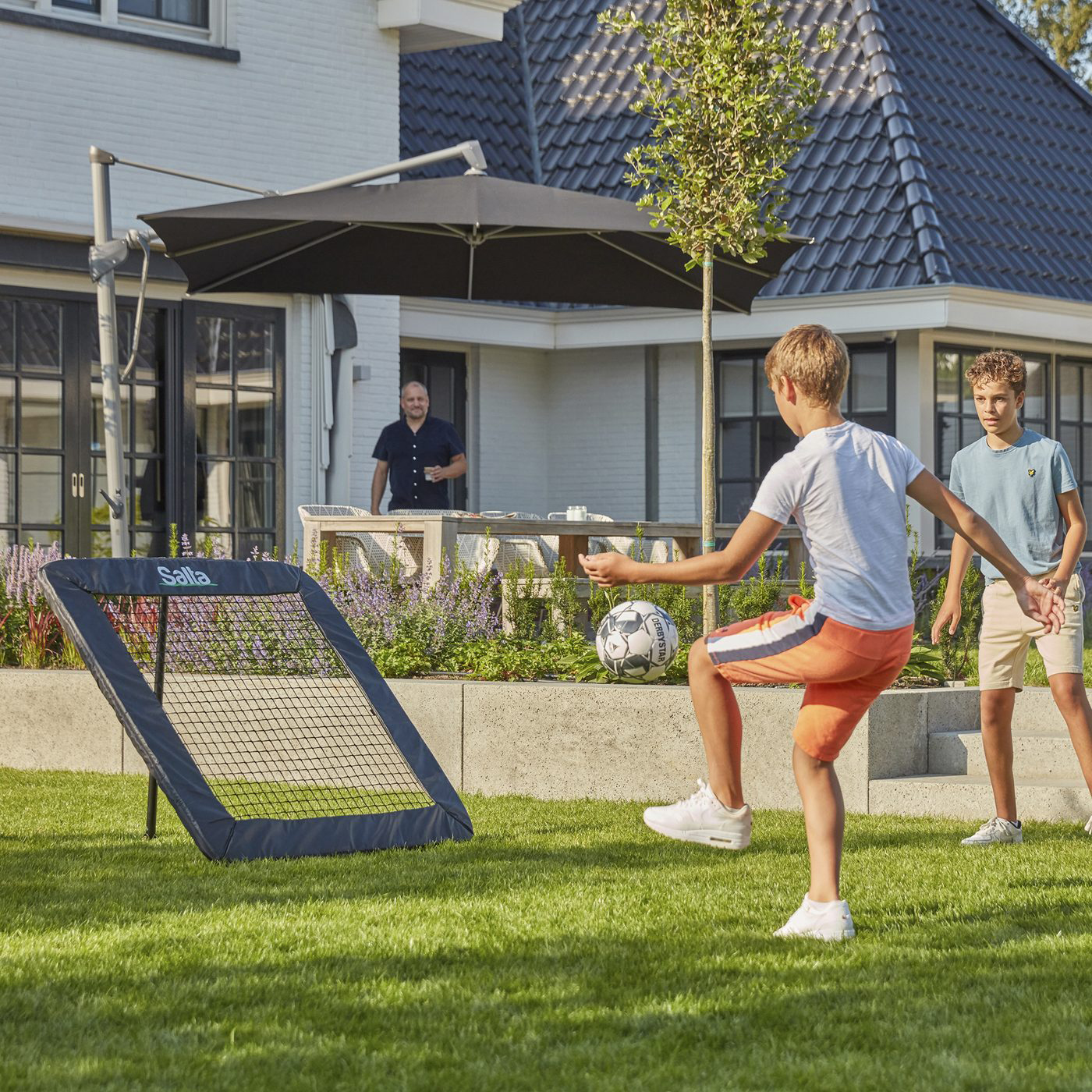 Fotbollsmål Salta Rebounder 84x84 Cm