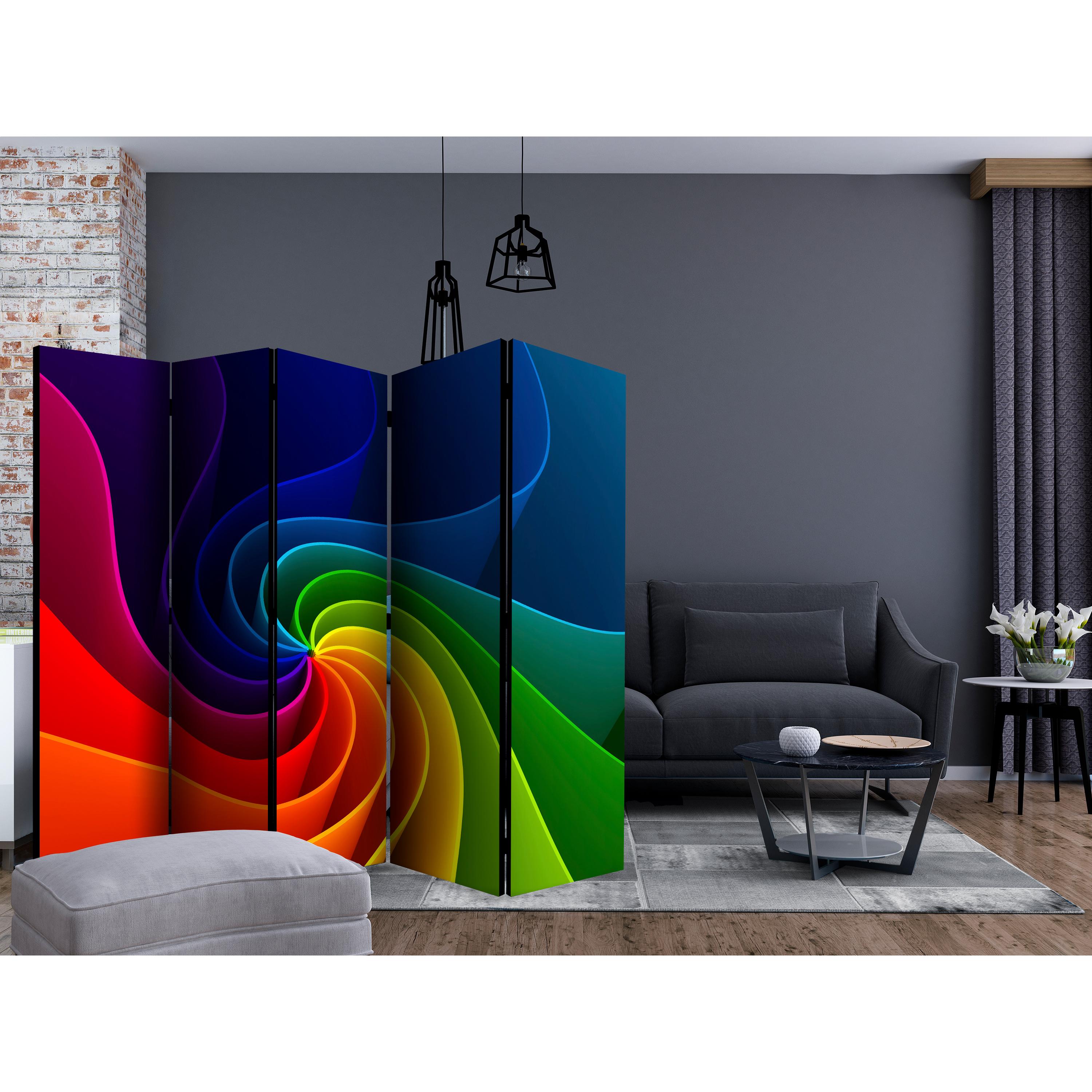 Rumsavdelare Arkiio Colorful Pinwheel II 225x172 cm