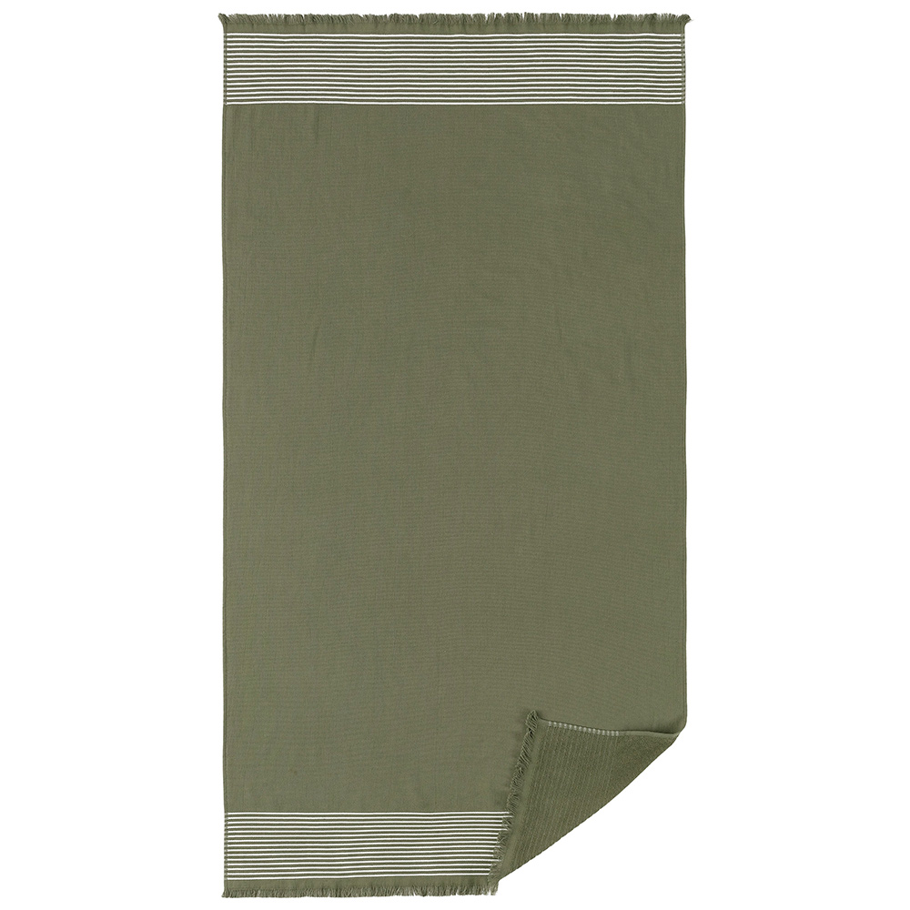 Strandbadlakan Horisont 80x160 cm Grön Grön