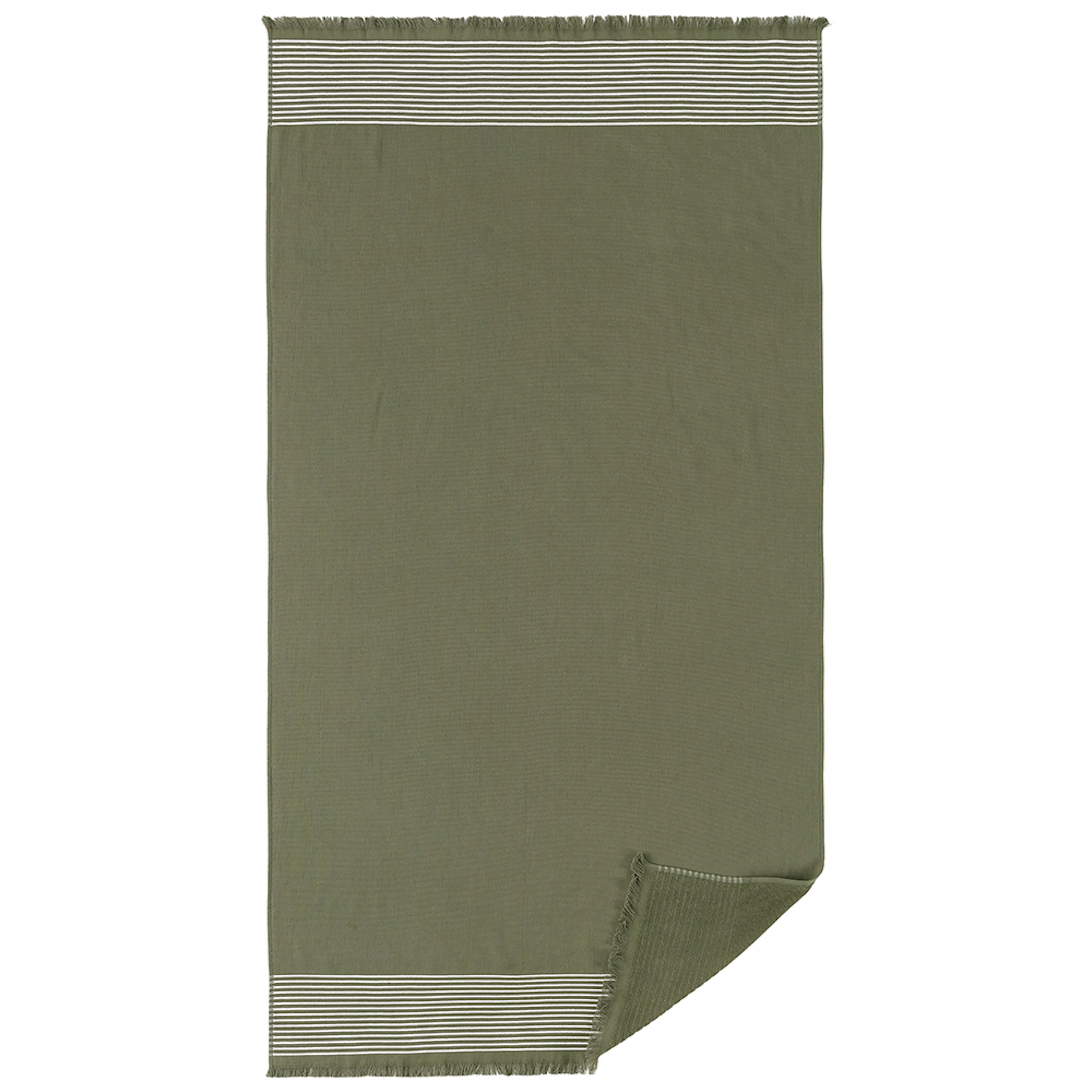 Strandbadlakan Horisont 80x160 cm Grön Grön