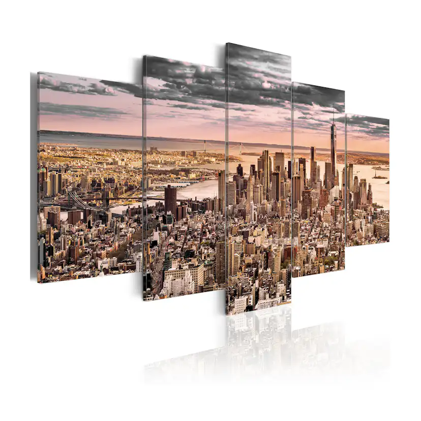 Tavla Arkiio New York City Morning Sky