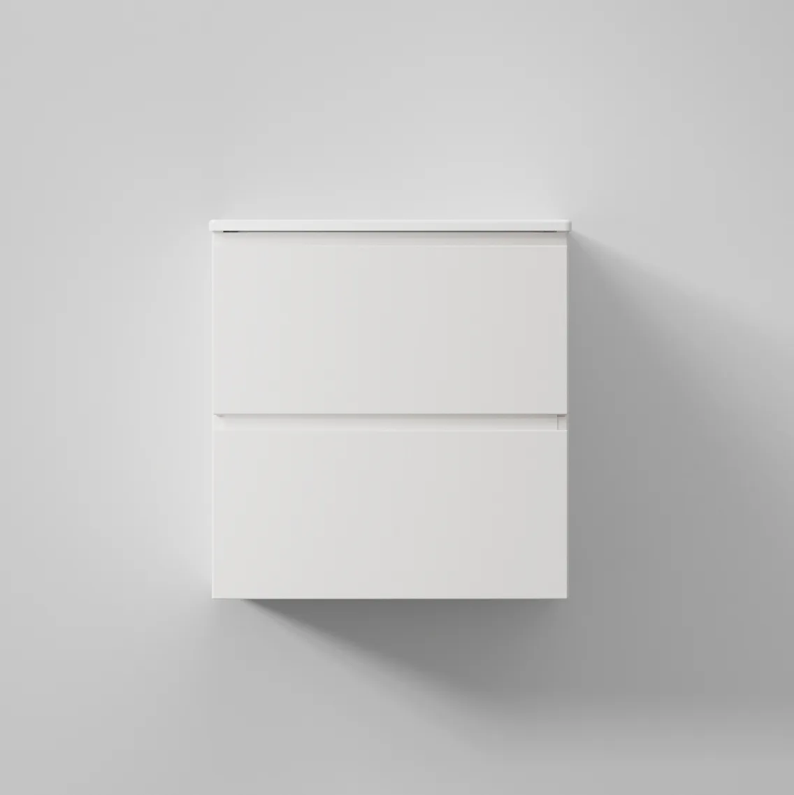 Kommod Core XS Grip 50 Pure White, 2 Lådor Pure White, 485x390x500 mm