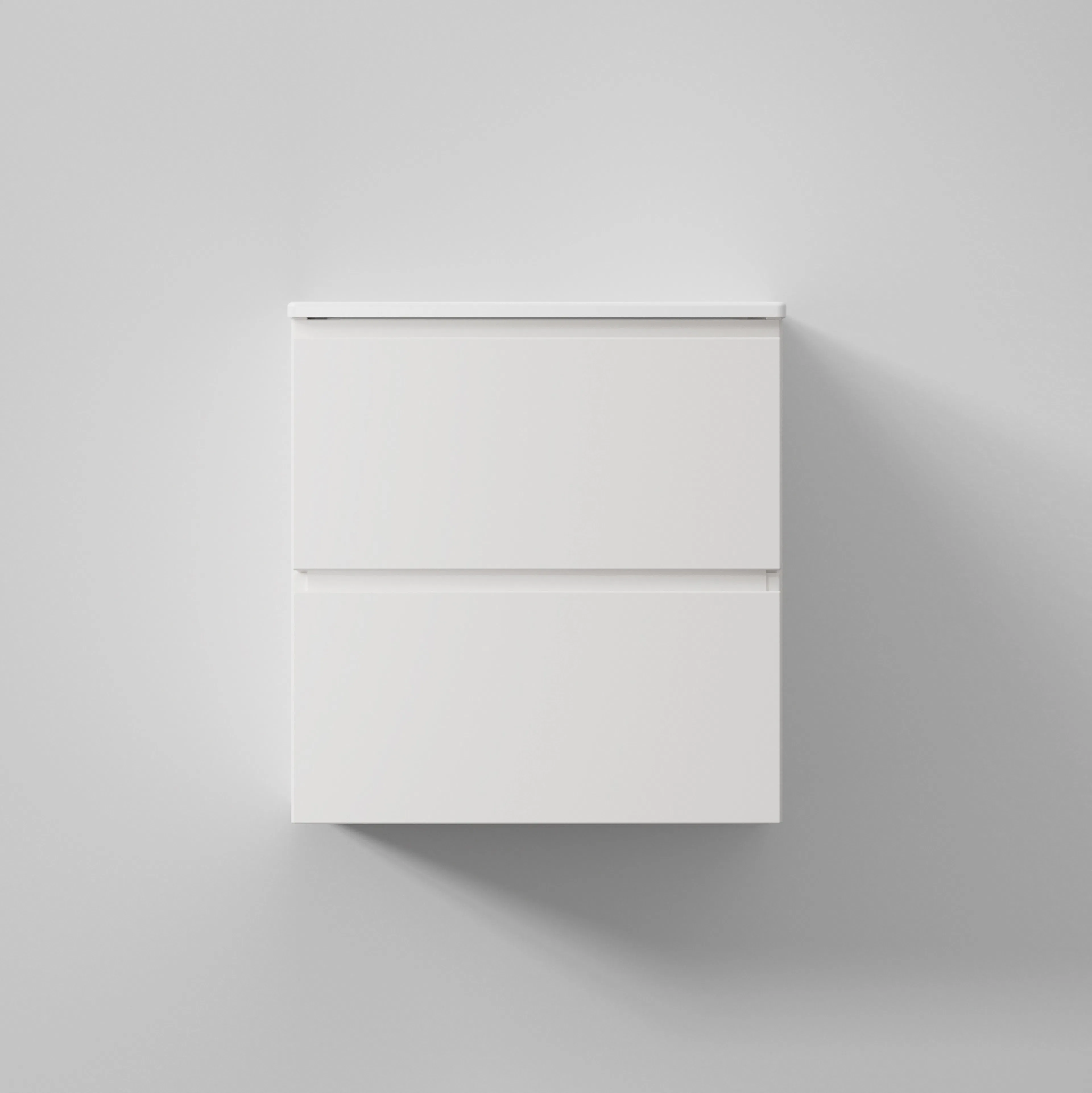 Kommod Core XS Grip 50 Pure White, 2 Lådor Pure White, 485x390x500 mm