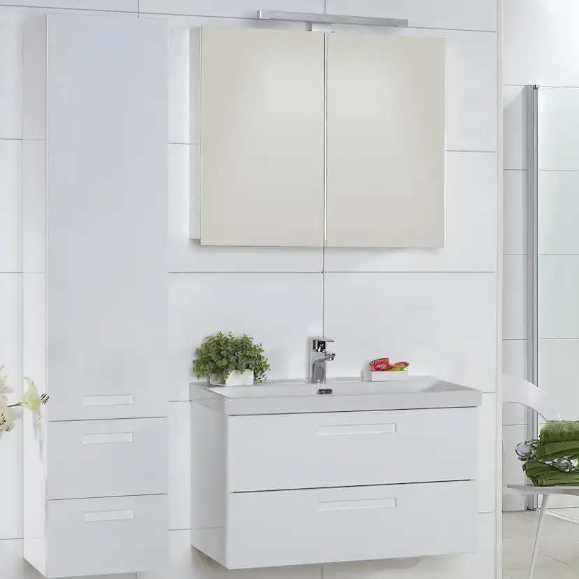 Möbelpaket Noro Relounge Vit