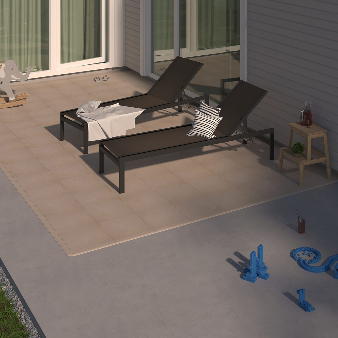 Golvplatta Hestraplattan Stone Sand