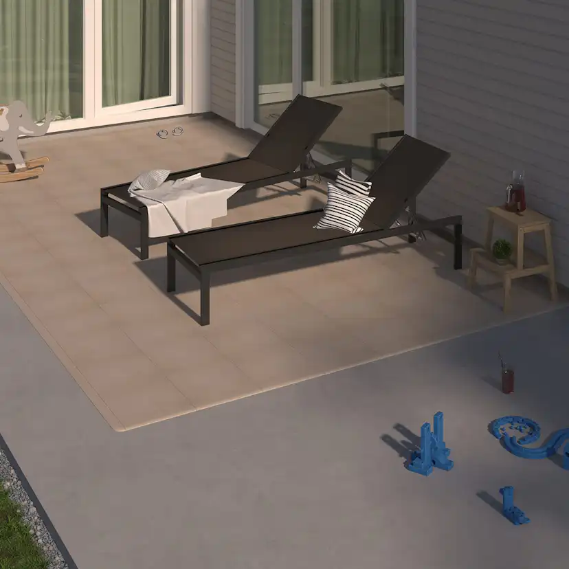 Golvplatta Hestraplattan Stone Sand