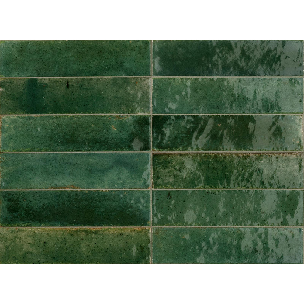 Kakel Marazzi Group Lume Grön 6x24 cm