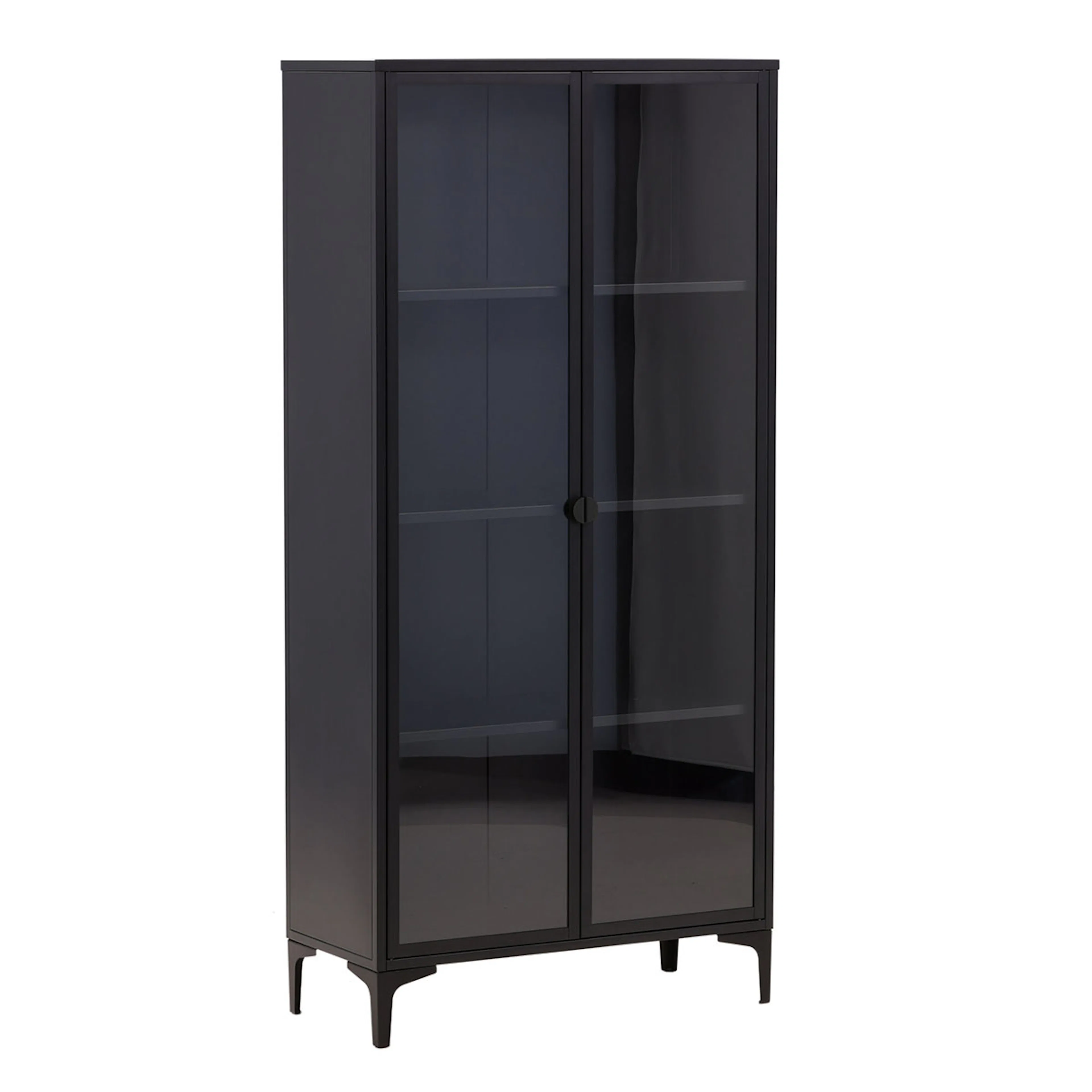 Piring Cabinet - Black Svart